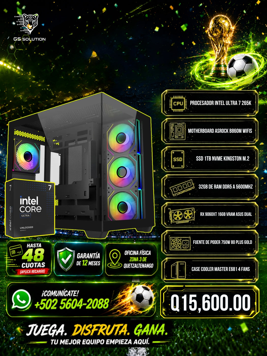 Computadora Gamer ULTRA 7
