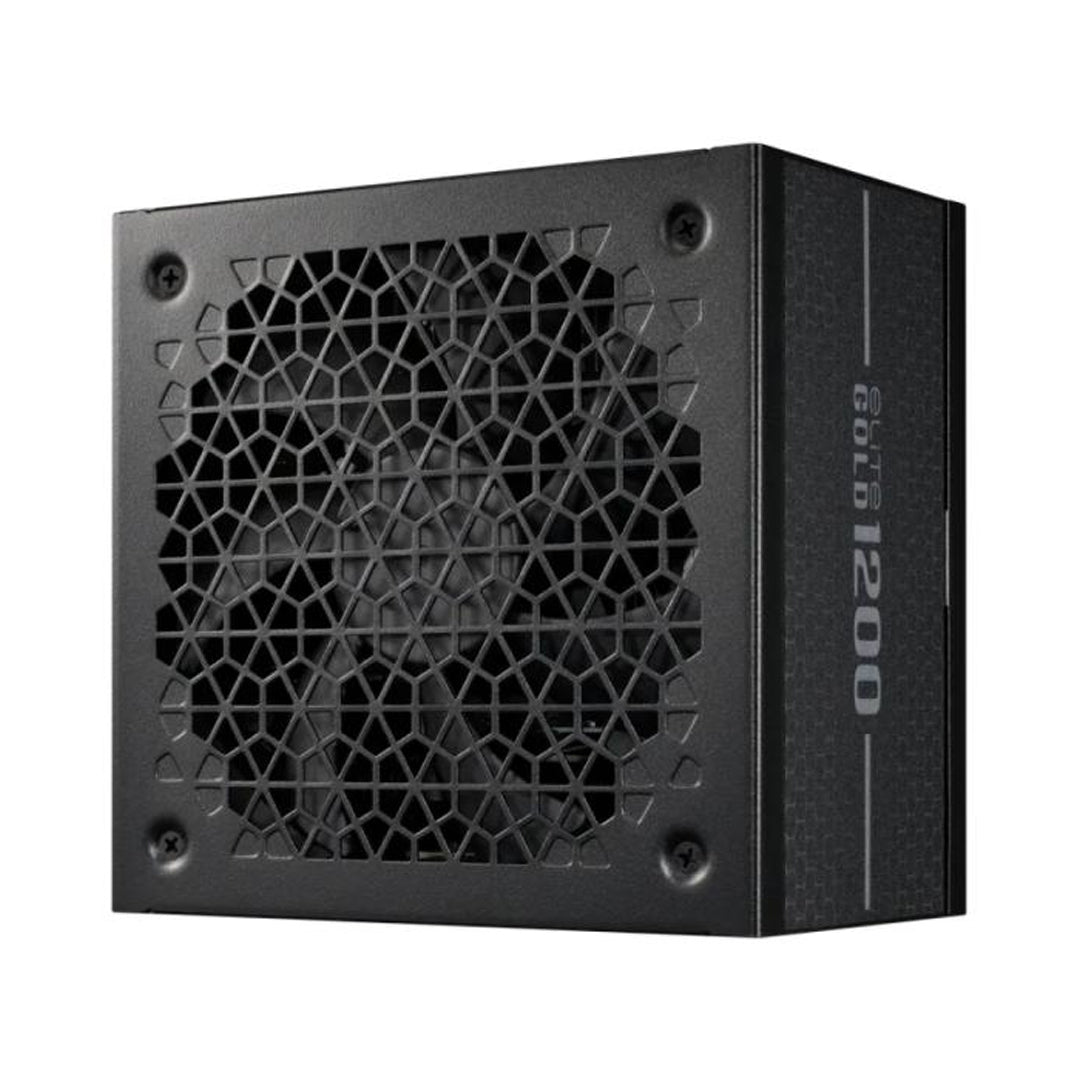 Fuente De Poder Cooler Master Elite Gold 1200 1200W 80 Plus Gold Full Modular Atx Conector Eu Mpw-C0