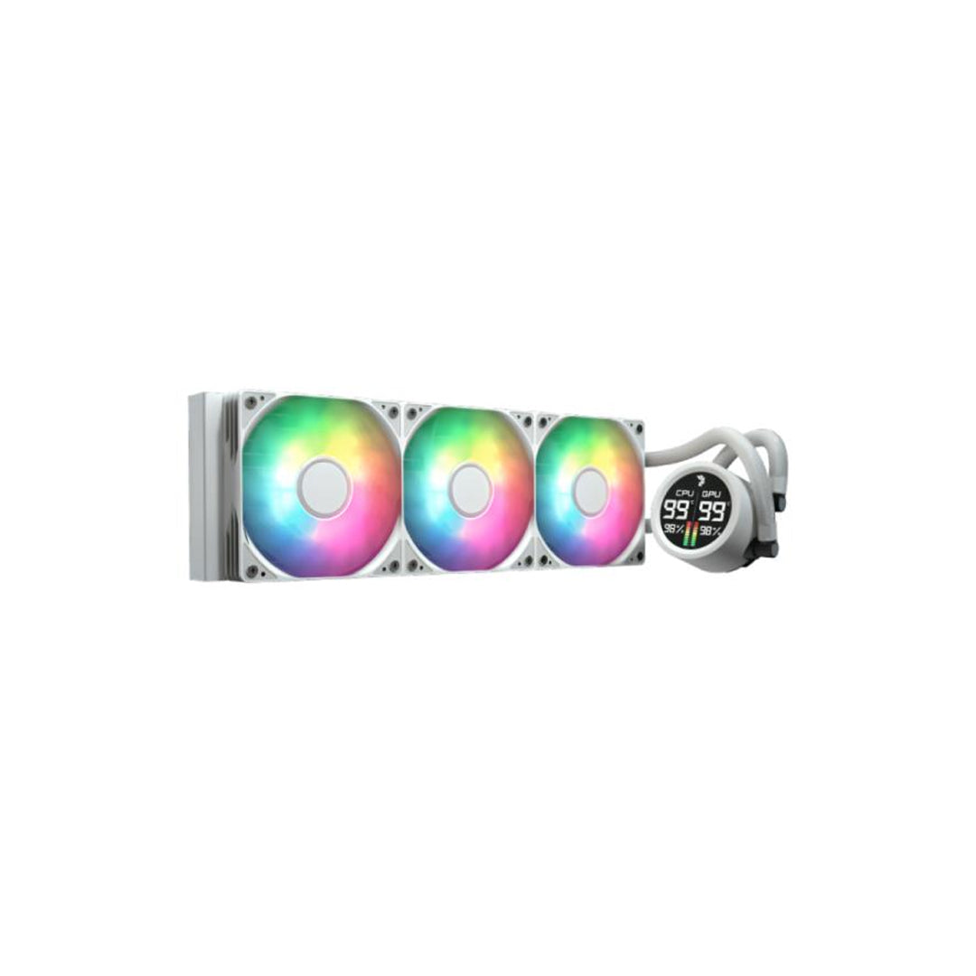 ENFRIAMIENTO LIQUIDO RGB AEROCOOL ABYSS LR360 DIGI WHITE AIO BLANCO