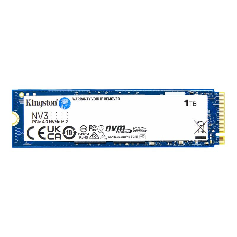 Kingston Hd Interno Solido 1Tb Pcie 4.0 Nvme Kingston Nv3 Snv3S/1000G
