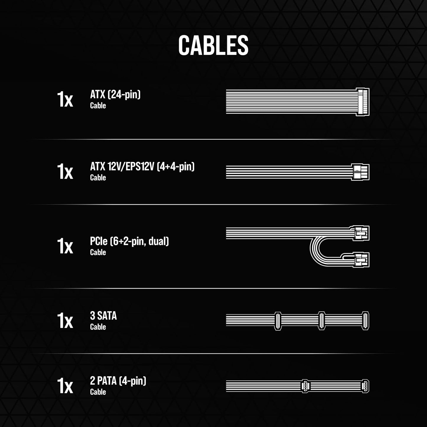 Fuente De Poder CORSAIR CX650 650 Watts 80 Plus Bronze