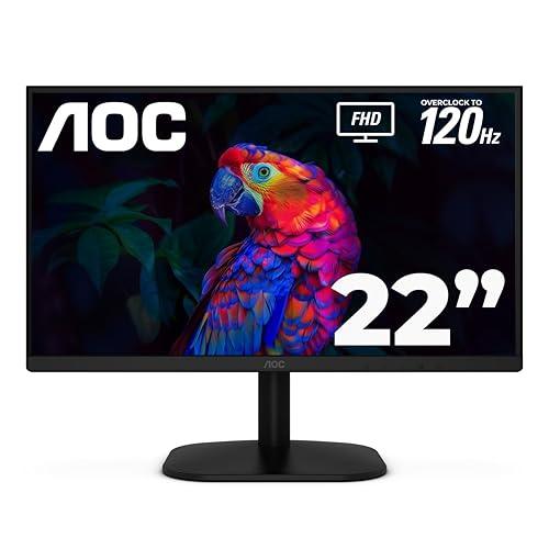 MONITOR AOC 22B3HM23 22 PULG PLANO FULL HD 120HZ