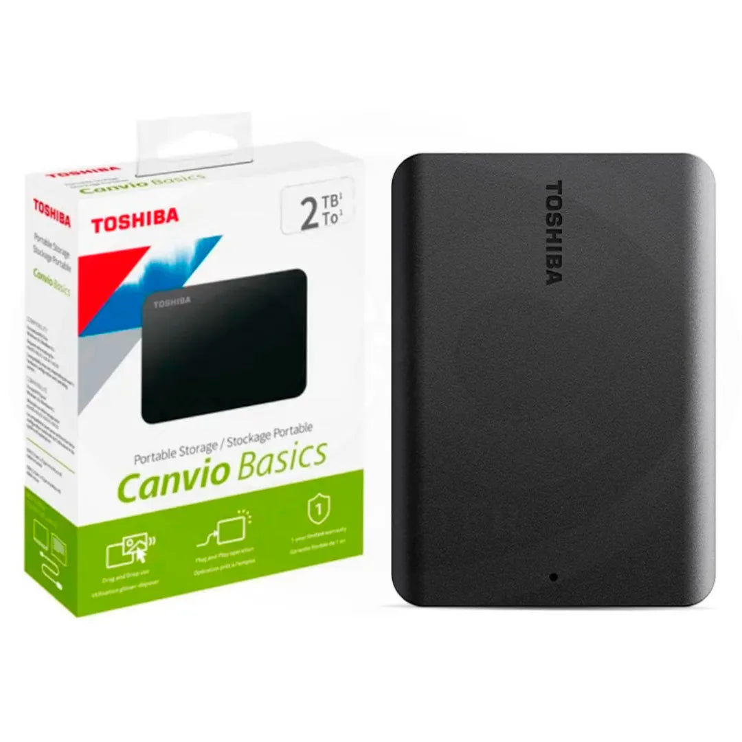 Toshiba Hd Externo 2Tb Toshiba Usb 3.0 Hdtb520Xk3Aa