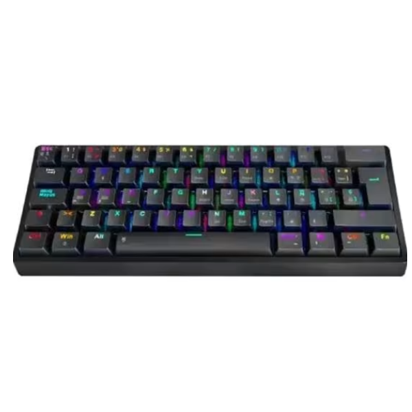 Eagle Warrior Teclado Gaming Rgb Eagle Warrior Kay182U0002C 60% Mecánico Inalámbrico Bt Español