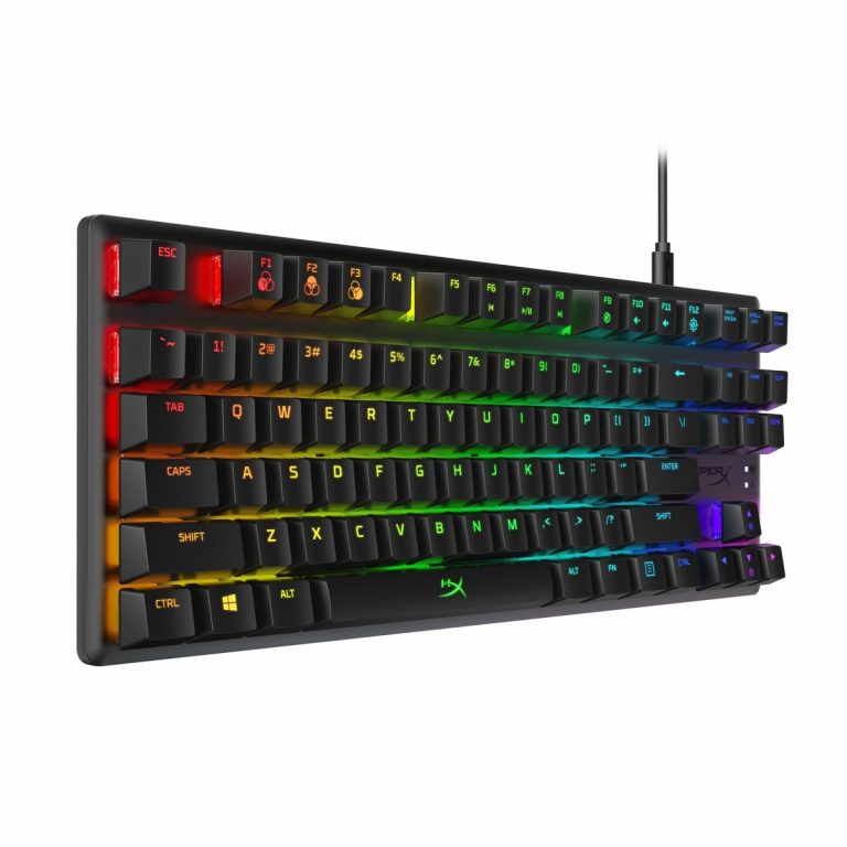 TECLADO HYPERX ALLOY ORIGINS CORE PBT RED