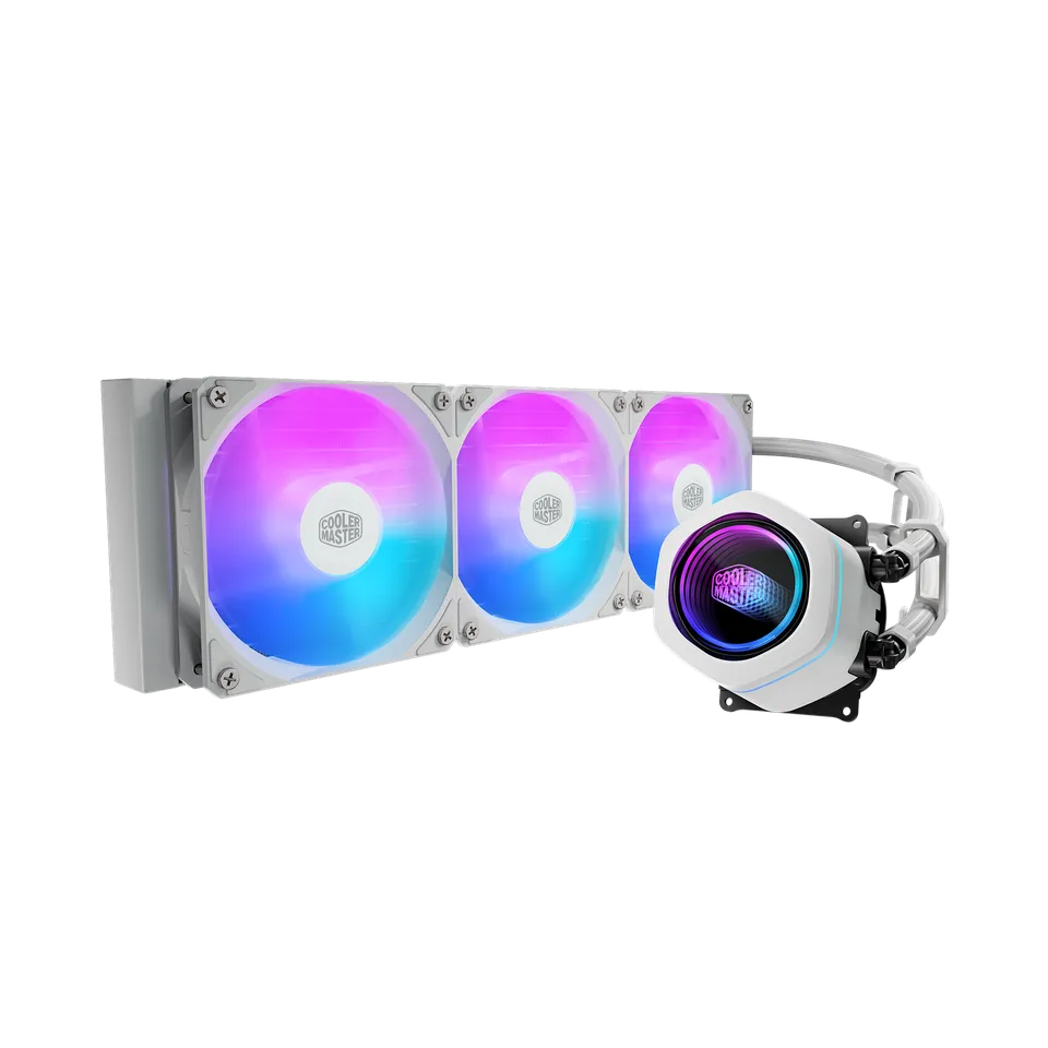 Enfriamiento Liquido Cooler Master Masterliquid Core Nex 360 White 360Mm Mlx-D36M-A18Pa-Rw Blanco