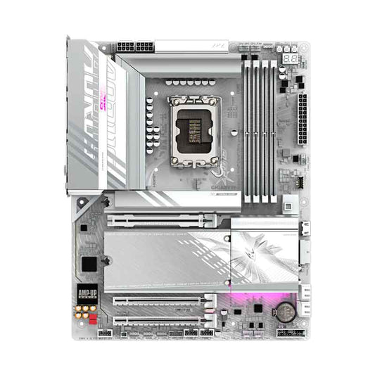 Placa base Gigabyte AORUS Z890 Elite WIFI7 Ice D4 Socket LGA1851 Core Ultra 4xDDR5 ATX
