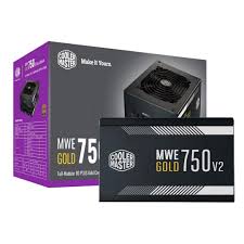 Fuente De Poder Cooler Master Elite Gold 750 750W 80 Plus Gold Full Modular Atx Mpx-7505-Afag-Bus Ne
