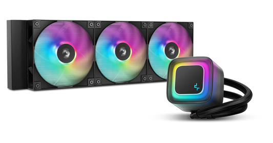 Enfriamiento Liquido Rgb Deepcool Le360 V2 Aio 360Mm R-Le360-Bkammc-G-2