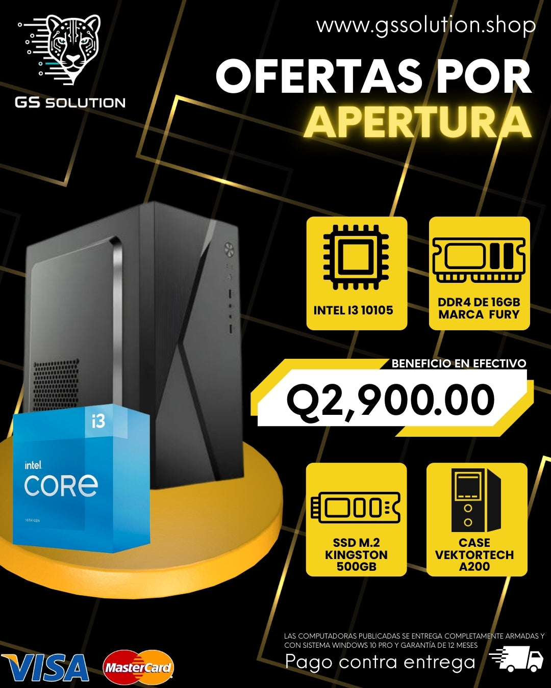 Computadora de oficina I3