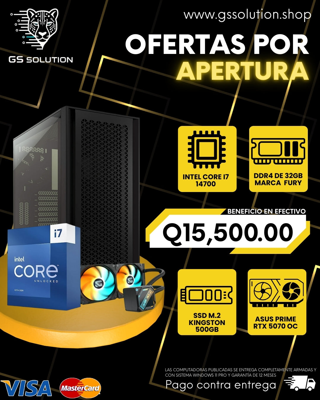 Computadora Gamer i7/5070