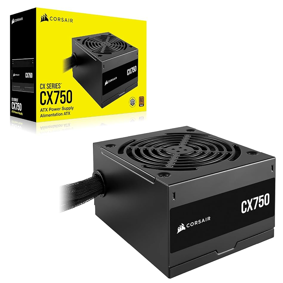 Fuente De Poder CORSAIR CX750 750 Watts 80 Plus Bronze