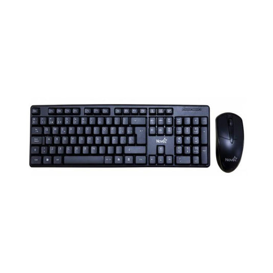 Teclado Y Mouse Nova Kb3782U0001C Alámbrico Usb