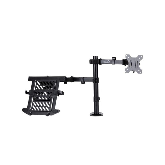 Soporte De Escritorio Para Monitor Y Laptop Nova Fdbm2008001C 14&Quot;-32&Quot; Vesa 75X75 100X100 8Kg Negro
