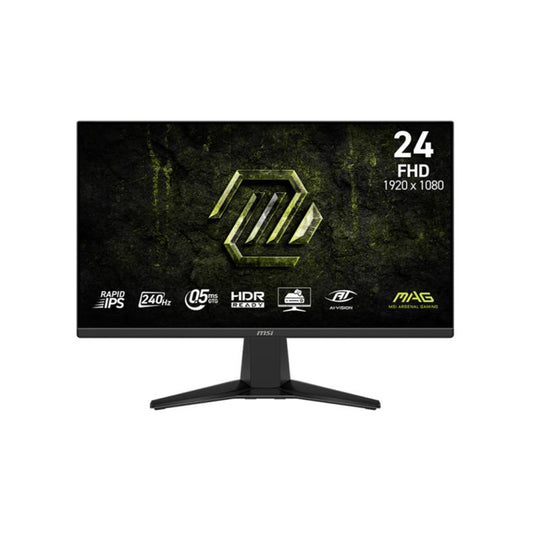 Monitor Gaming Msi Mag 245F X24 23.8&Quot; Plana 1920X1080 240Hz Ips Rápido 9S6-3Bc81M-004 Negro