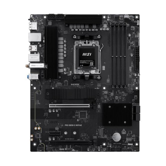 Tarjeta Madre Msi Pro B850-S Wifi6E Am5 Atx Ddr5 911-7E80-008 Negro
