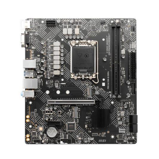 Tarjeta Madre Msi Pro H610M-B Ddr4 Lga 1700 Micro Atx 911-7E31-005 Negro