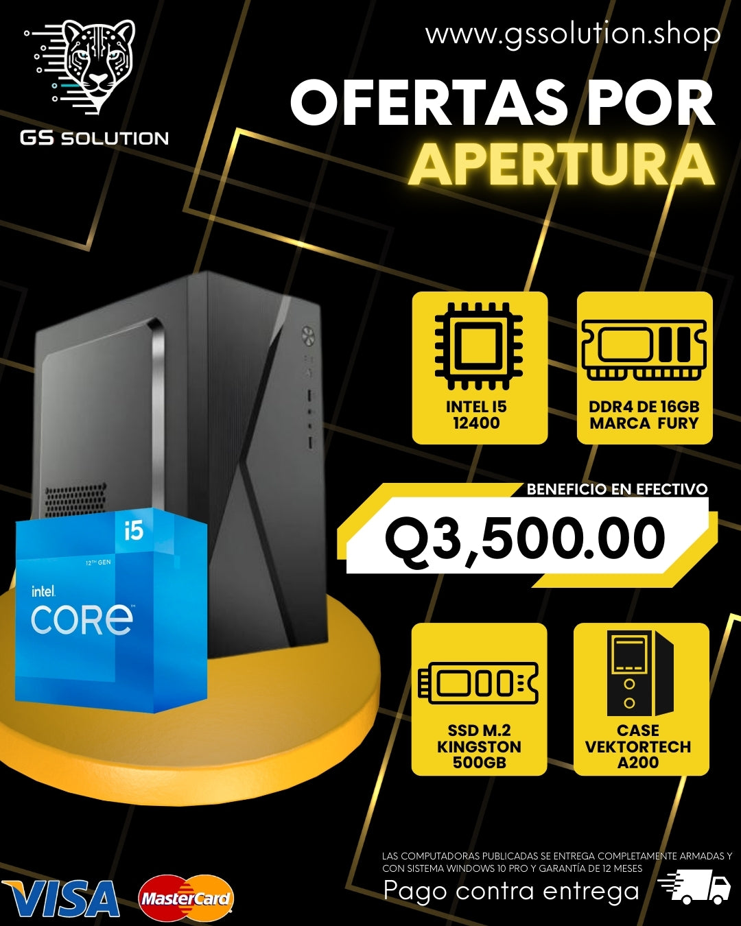 Computadora de oficina i5