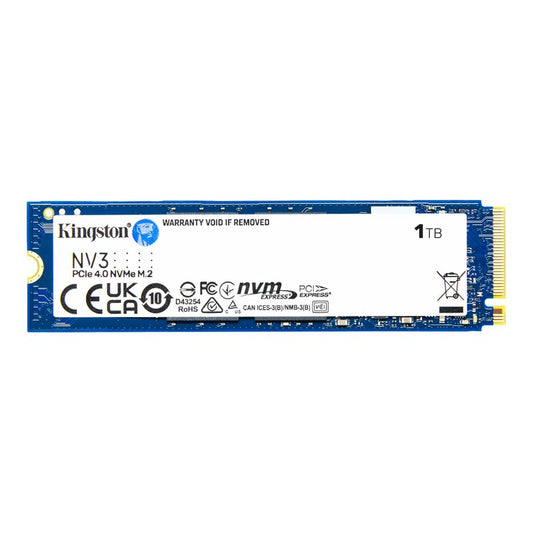 Kingston Hd Interno Solido 1Tb Pcie 4.0 Nvme Kingston Nv3 Snv3S/1000G
