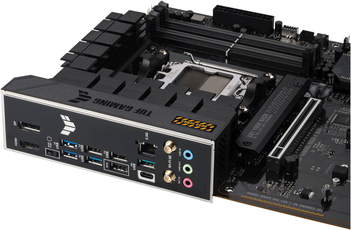 Tarjeta Madre Asus Tuf Gaming B650Em-Plus Wifi Am5 Micro-Atx Ddr5 90Mb1Lu0-M0Eay0