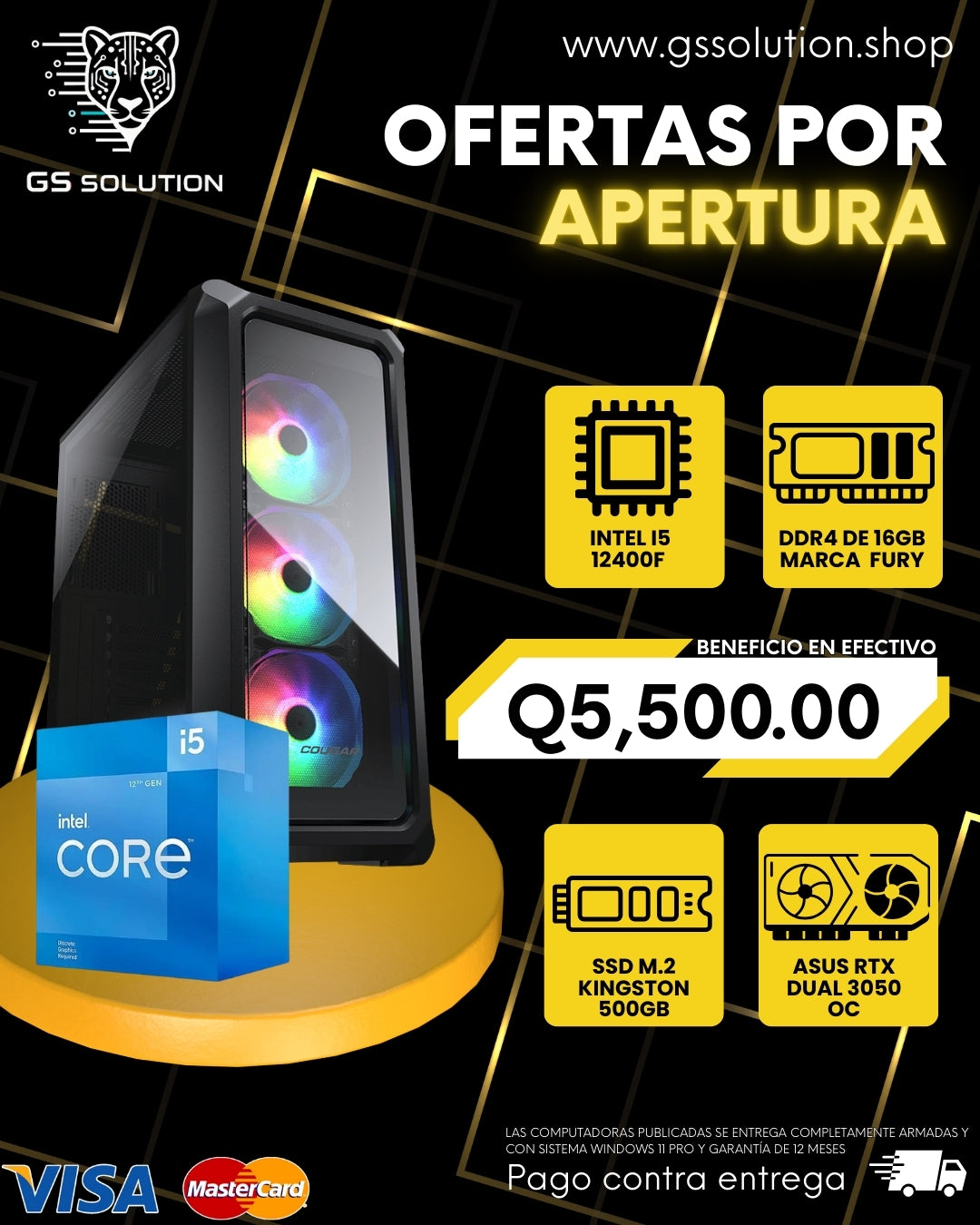 Computadora Gamer I5