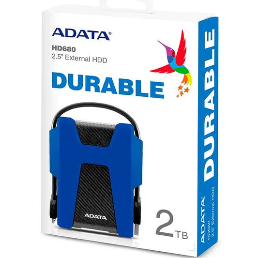 Adata Hd Externo 2Tb 2.5 Adata Contra Golpes  Ahd680-2Tu31-Cbl