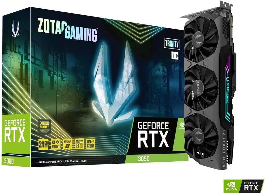 ZOTAC Gaming GeForce RTX 3090 Trinity OC 24 GB GDDR6X
