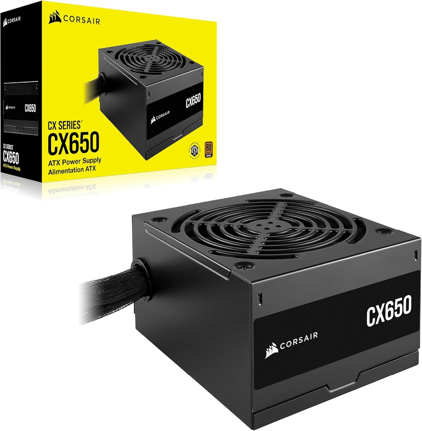 Fuente De Poder CORSAIR CX650 650 Watts 80 Plus Bronze