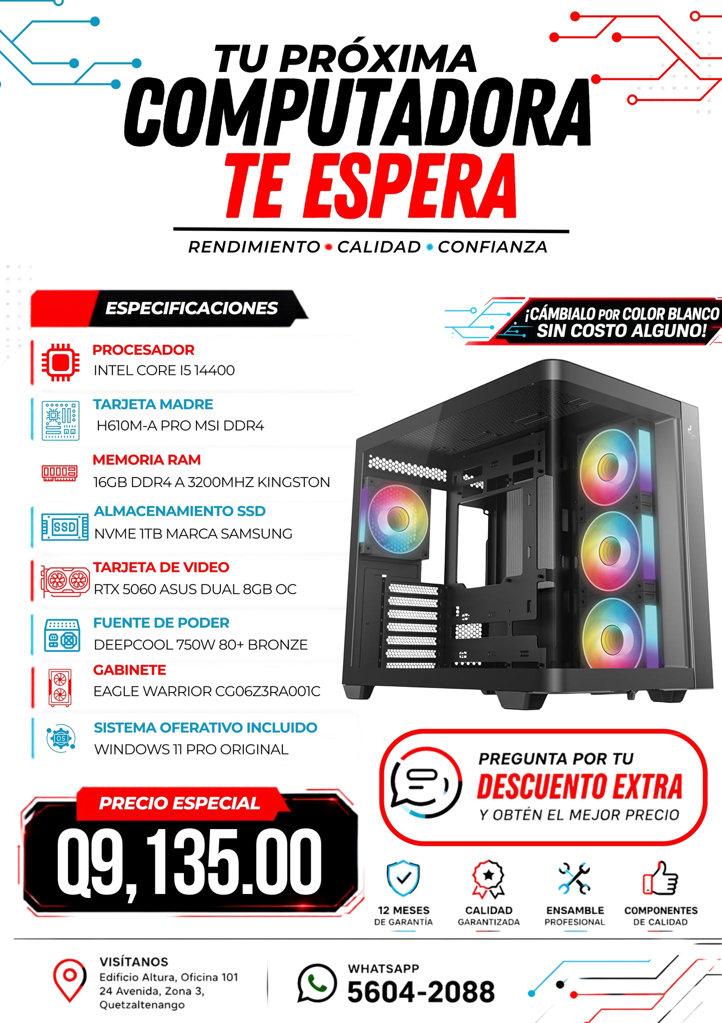 COMPUTADORA GAMA ALTA I5