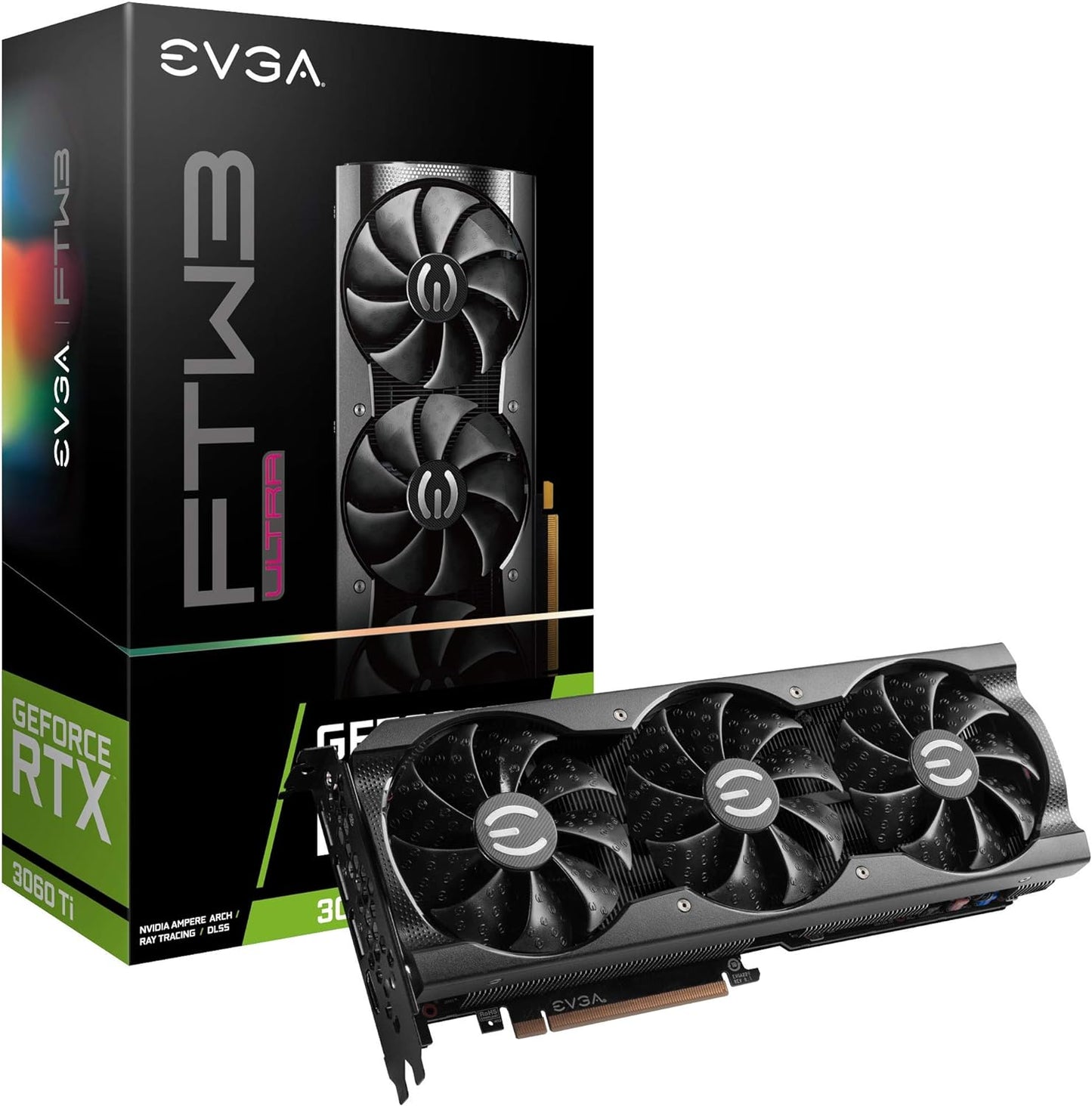 EVGA GeForce RTX 3060 Ti FTW Ultra Juegos