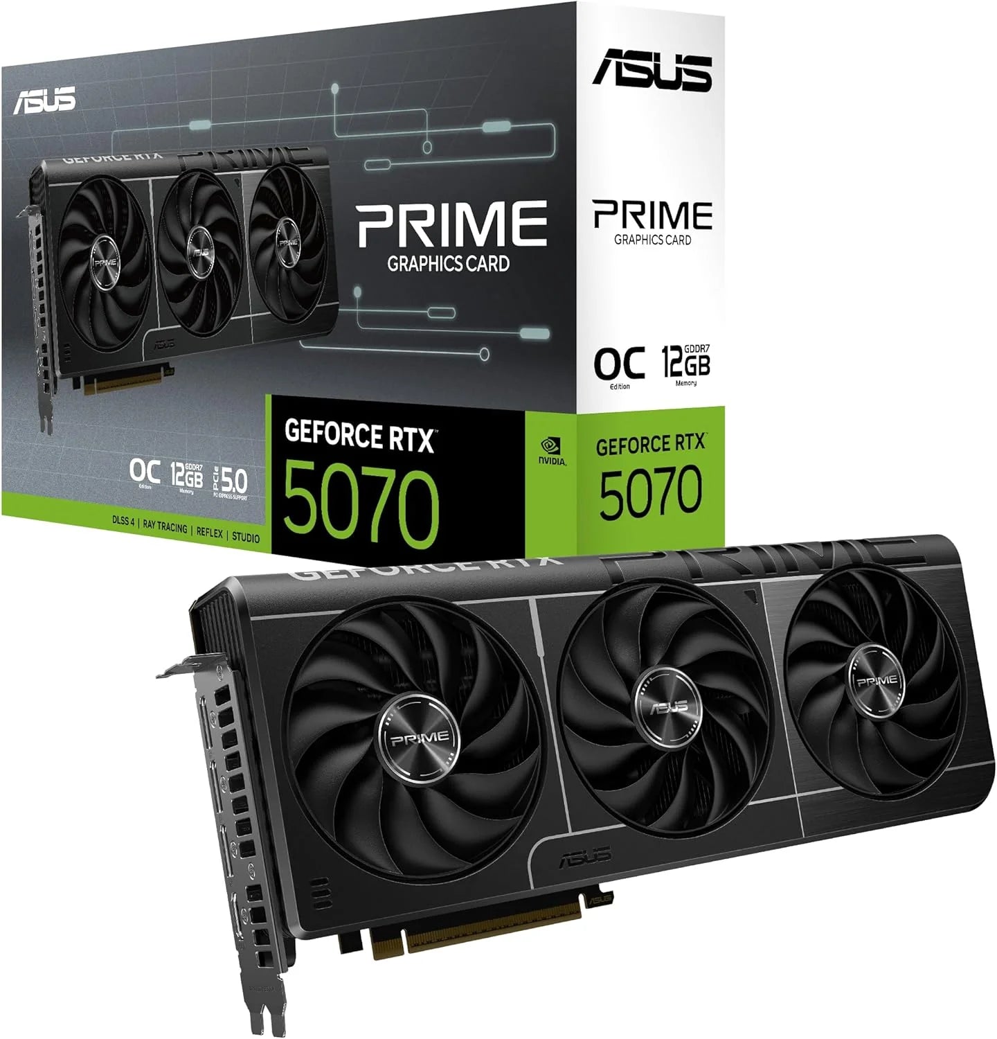 ASUS TUF GeForce RTX 5070 OC GDDR7 de 12 GB
