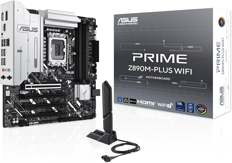 Tarjeta Madre Asus Prime Z890M-Plus Wifi Lga1851 M-Atx Ddr5 90Mb1J80-M0Eay0