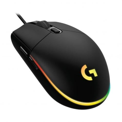 MOUSE GAMING RGB LOGITECH G203 LIGHTSYNC ALAMBRICO USB 8000 DPI