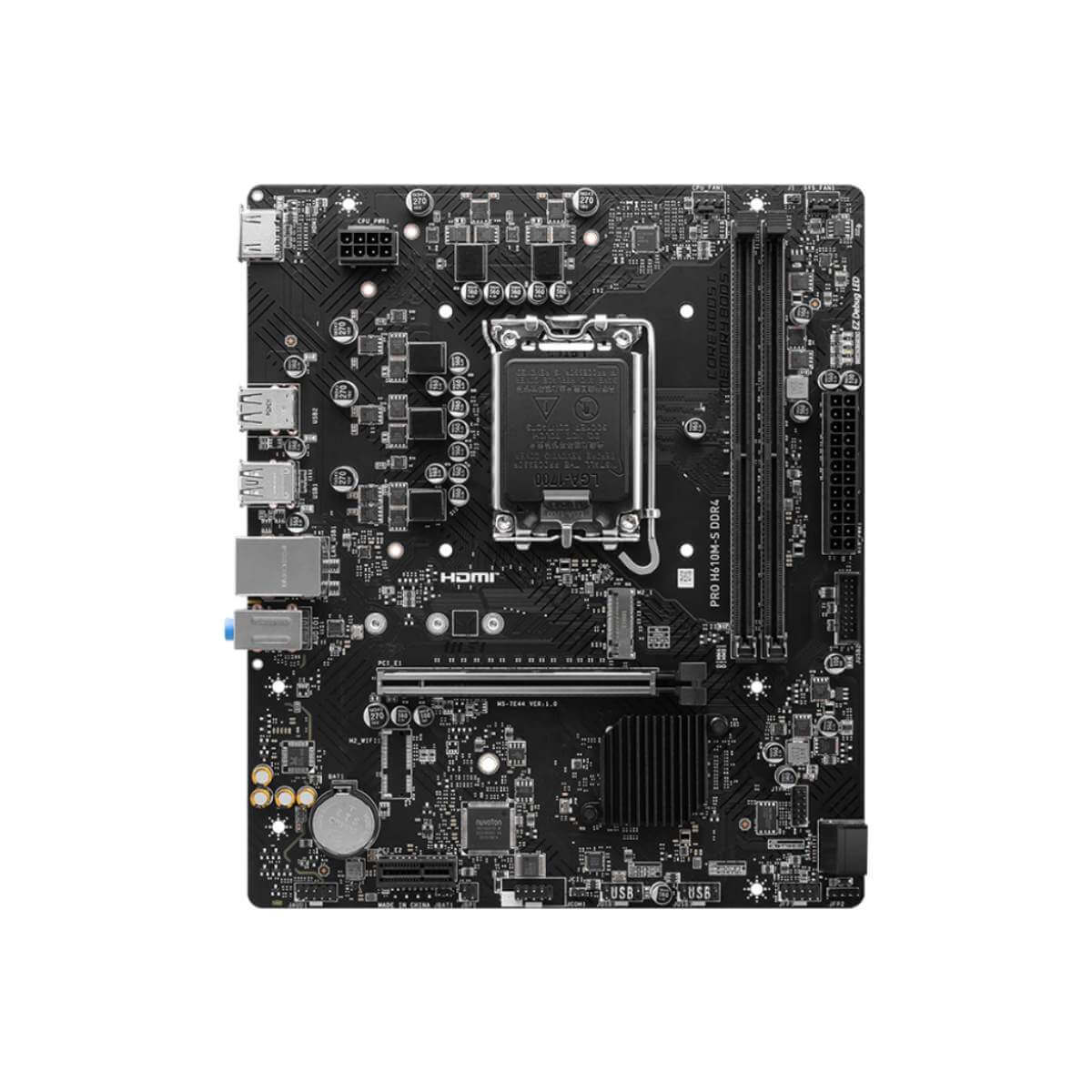 Tarjeta Madre Msi Pro H610M-S Ddr4 Lga 1700 911-7E44-003