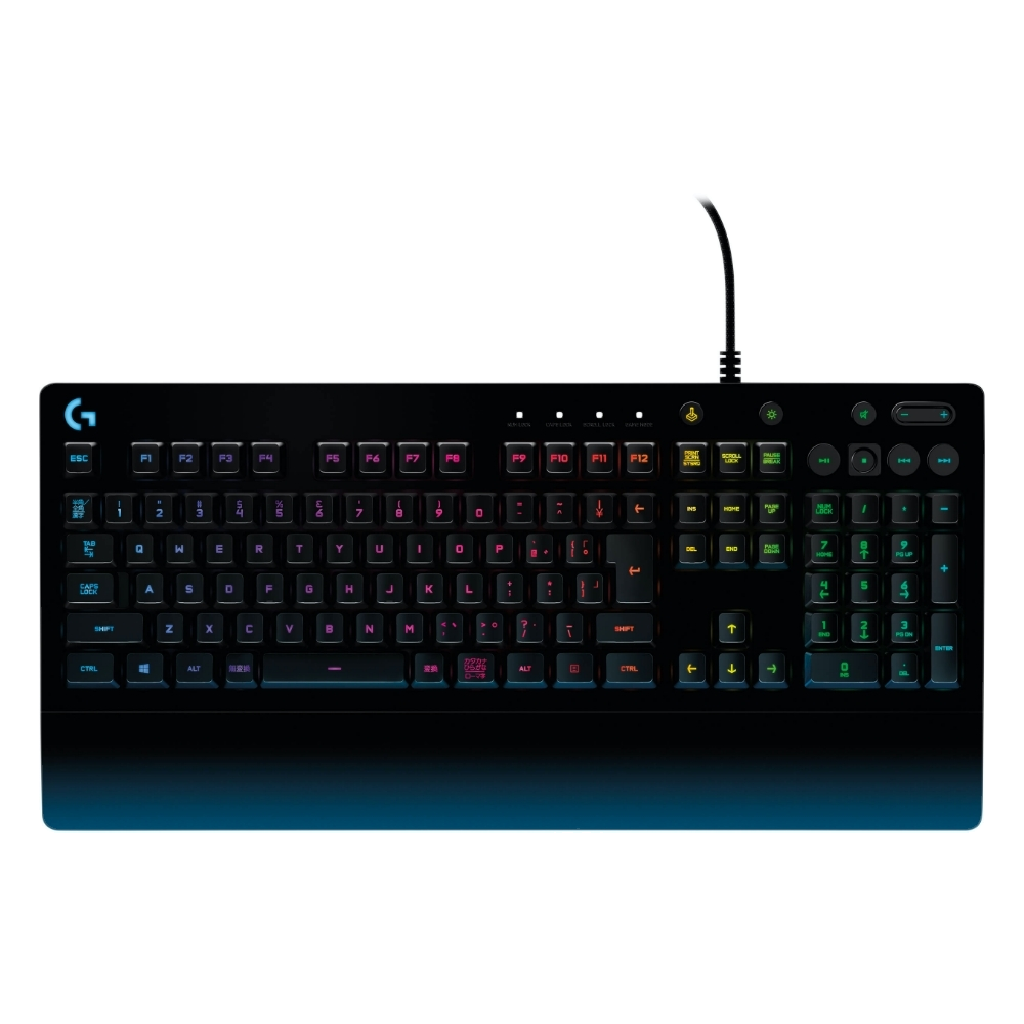 TECLADO GAMING RGB LOGITECH G213 PRODIGY MEMBRANA ALAMBRICO INGLES