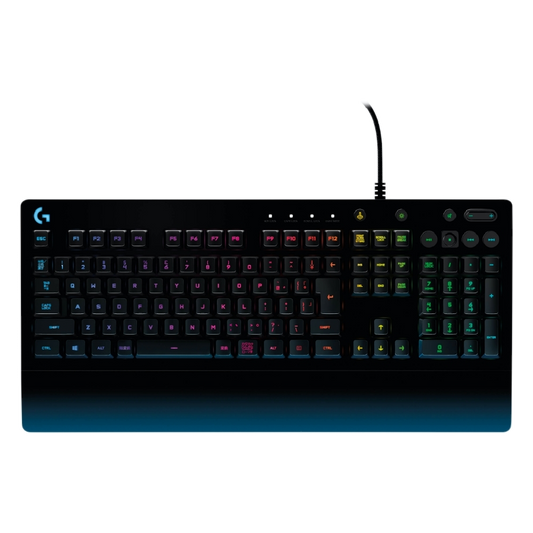 TECLADO GAMING RGB LOGITECH G213 PRODIGY MEMBRANA ALAMBRICO INGLES