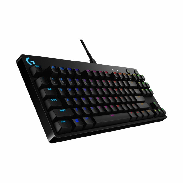 Teclado Logitech Pro Interruptores Mecanicos GX Blue
