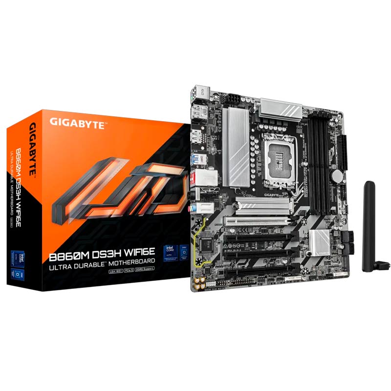 Motherboard Gigabyte B860M DS3H WIFI6E Socket LGA1851 Core™ Ultra 4xDDR5 Micro ATX