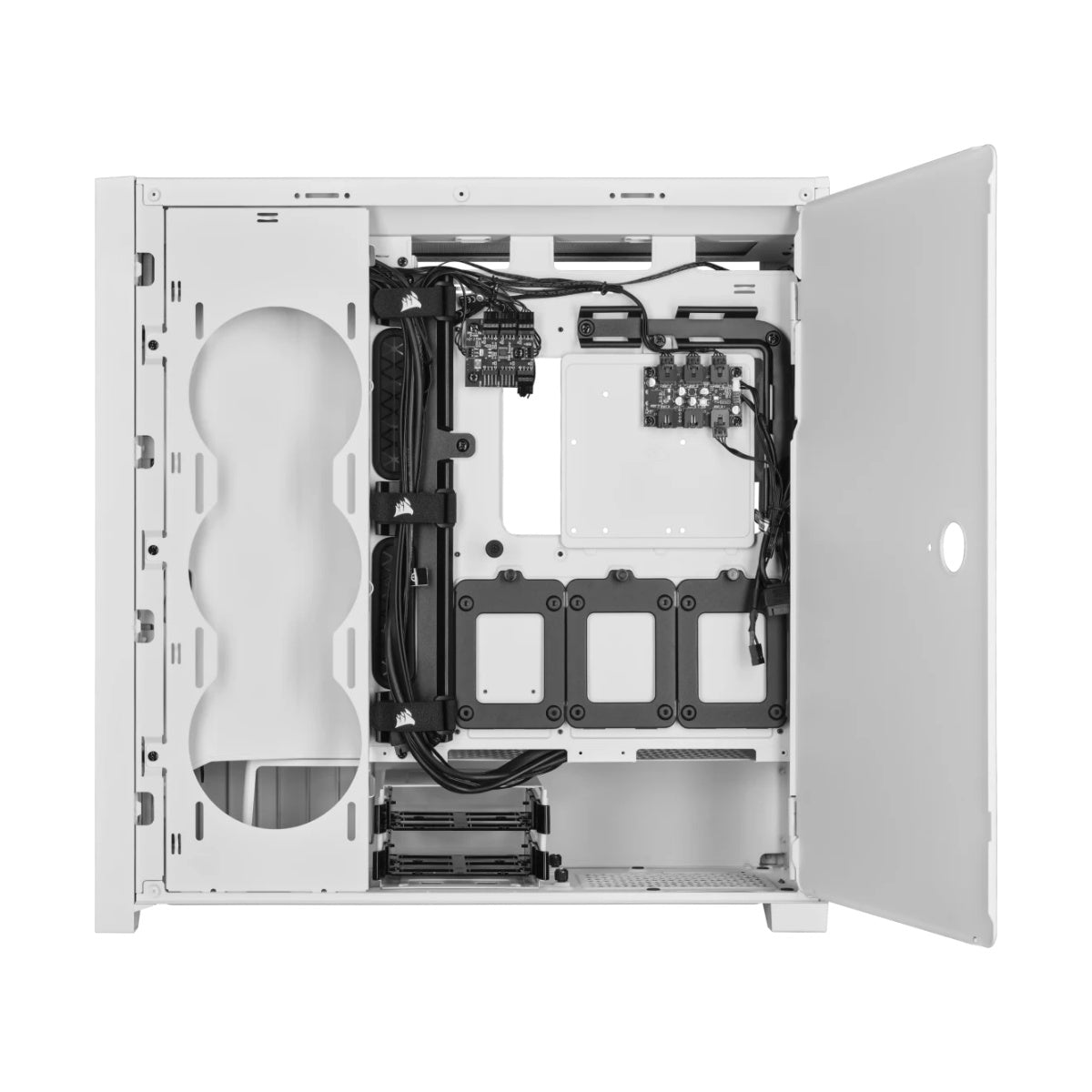 Case CORSAIR Modelo iCUE 5000X RGB QL White