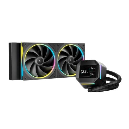 ENFRIAMIENTO LIQUIDO RGB DEEPCOOL LM240 WH AIO 240MM NEGRO