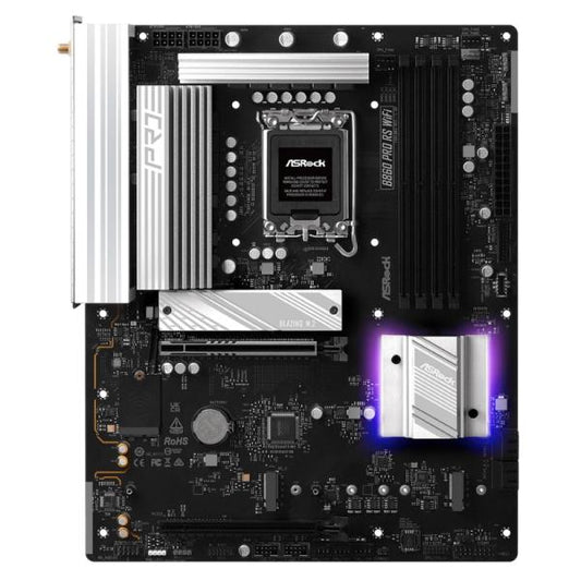 Tarjeta Madre Asrock B860 Pro Rs Wifi Lga1851 Atx Ddr5 Mb-B860 Prorsw