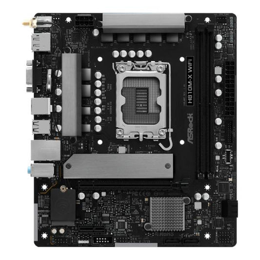 Tarjeta Madre Asrock H810M-X Wifi Lga1851 Micro Atx Ddr5