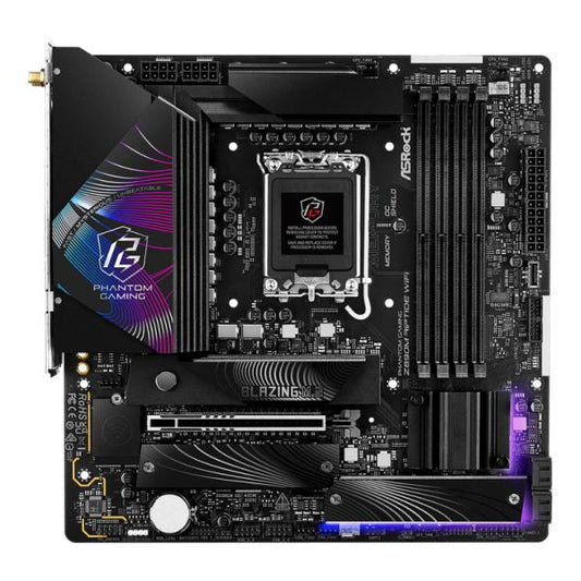Tarjeta Madre Asrock Z890M Riptide Wifi Lga1851 Micro Atx Ddr5 Mb-Z890Mripwifi