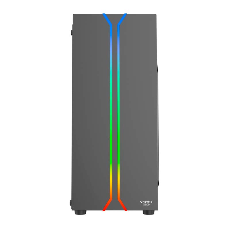Case Gaming VektorTech EZQ1 Media Torre Vidrio Templado ATX Negro