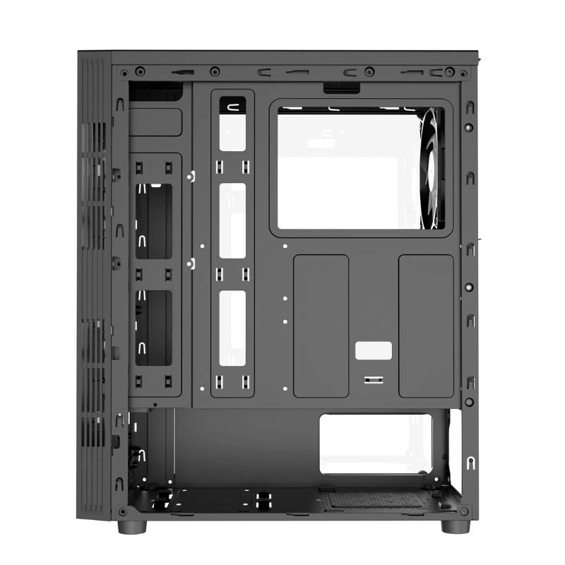 Case Gaming VektorTech EZQ1 Media Torre Vidrio Templado ATX Negro