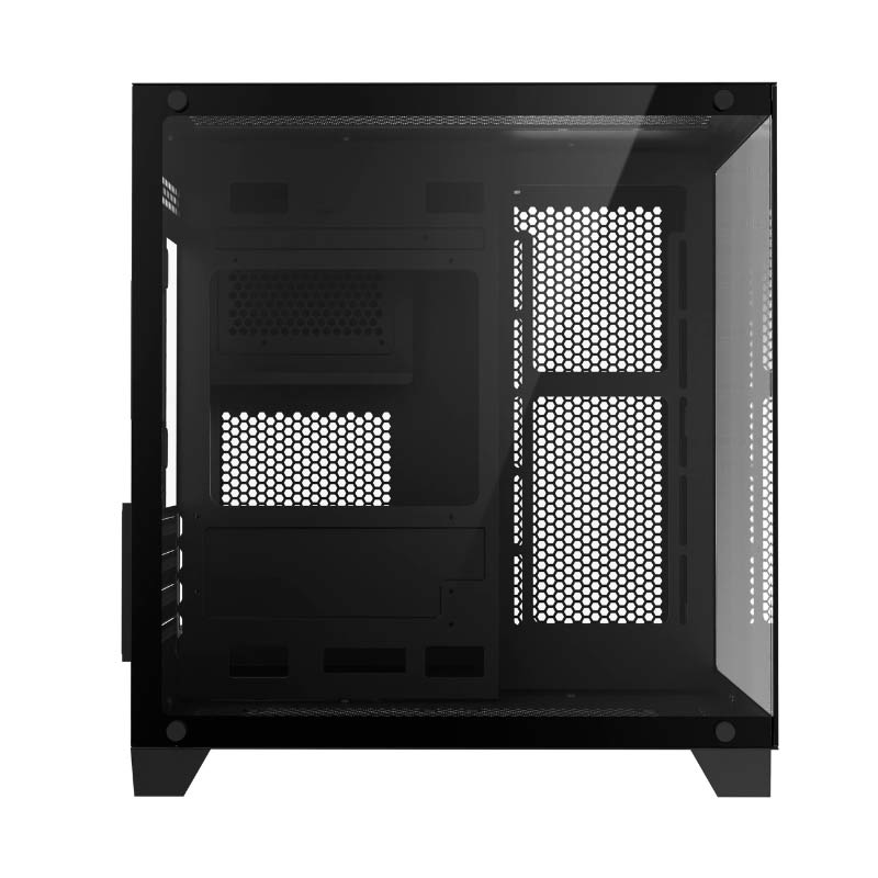 Case Gaming VektorTech QGM-570 Media Torre Vidrio Templado Micro-ATX Negro