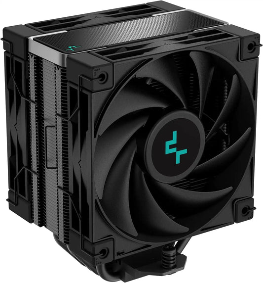 Enfriamiento De Aire Deepcool Ak400 Zero Dark Plus Lga1851/Am5 2X120Mm Fdb R-Ak400-Bknnmd-G-1