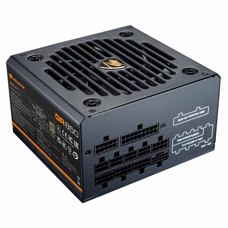 Fuente de Poder 850W Cougar GR 850 80 Plus Oro