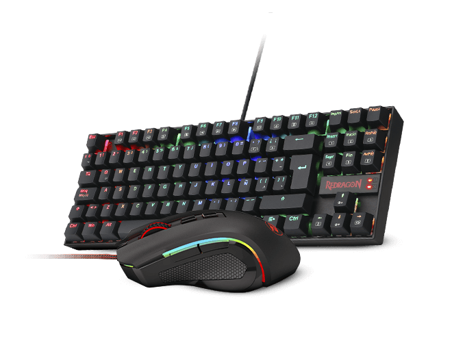 Combo Redragon Modelo K552RGB-BA