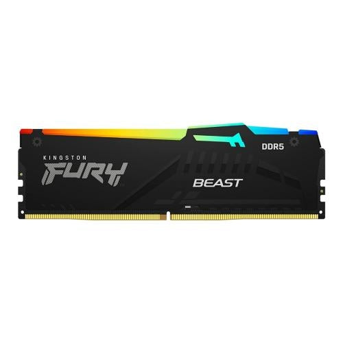 Memoria RAM DDR5 8GB Kingston Fury Beast 5600Mhz DIMM RGB